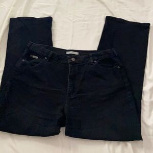 Gently used. Women’s size 14 short Lee denim jeans.